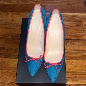 NIB J. Crew Elsie suede pumps size 7